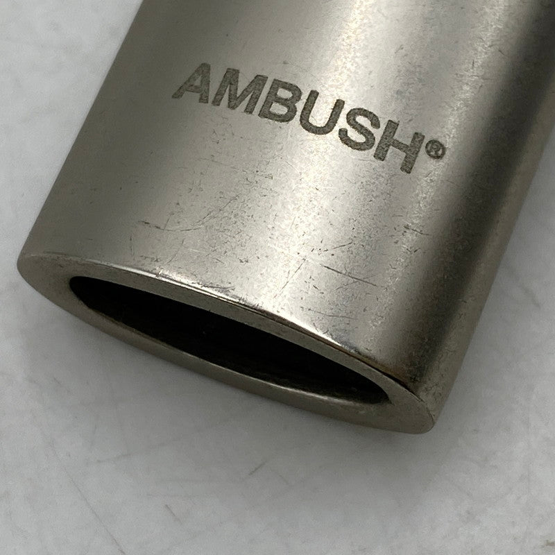 【中古品】【メンズ/レディース】 AMBUSH アンブッシュ LIGHTER CASE NECKLACE ライター ケース ネックレス アクセサリー 192-260611-ya-10-izu カラー：シルバー 万代Net店