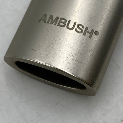 【中古品】【メンズ/レディース】 AMBUSH アンブッシュ LIGHTER CASE NECKLACE ライター ケース ネックレス アクセサリー 192-260611-ya-10-izu カラー：シルバー 万代Net店