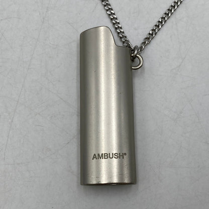 【中古品】【メンズ/レディース】 AMBUSH アンブッシュ LIGHTER CASE NECKLACE ライター ケース ネックレス アクセサリー 192-260611-ya-10-izu カラー：シルバー 万代Net店