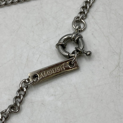 【中古品】【メンズ/レディース】 AMBUSH アンブッシュ LIGHTER CASE NECKLACE ライター ケース ネックレス アクセサリー 192-260611-ya-10-izu カラー：シルバー 万代Net店