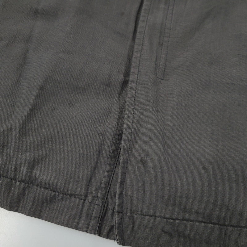 【中古品】【メンズ】 BURBERRY LONDON バーバリーロンドン BBP38-812-09 WORK SHIRT JACKET ワーク シャツ ジャケット アウター 141-260620-kh-02-izu サイズ：L カラー：チャコール 万代Net店