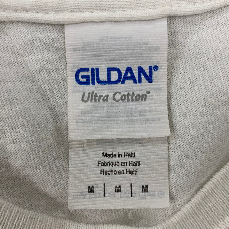 【中古品】【メンズ】 GILDAN ギルダン AKIRA SS TEE アキラ ショートスリーブ Tシャツ トップス 146-260605-kh-04-izu サイズ：M カラー：ホワイト 万代Net店