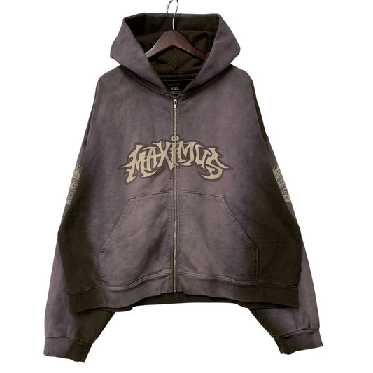 【中古品】【メンズ】 TRAVIS SCOTT トラヴィス・スコット CIRCUS MAXIMUS TOUR 2025 JAPAN ZIP HOODIE ジップ フーディ パーカー 142-260608-as-10-izu サイズ：XXL カラー：パープル系 万代Net店