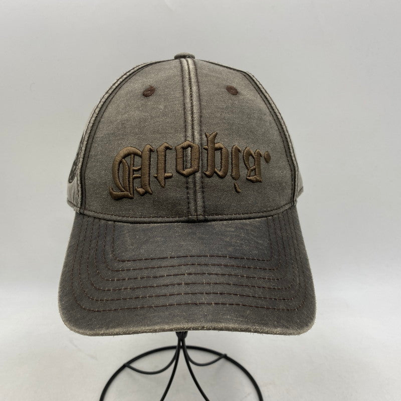 【中古品】【メンズ/レディース】 TRAVIS SCOTT トラヴィス スコット CACTUS JACK UTOPIA CAP カクタスジャック ユートピア キャップ 帽子 185-260611-ya-15-izu サイズ：F カラー：ブラウン 万代Net店