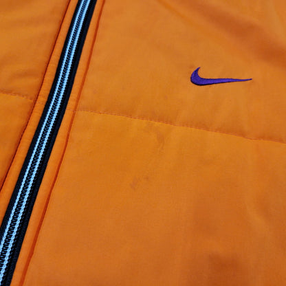 【現状渡し品】【メンズ】 OLD NIKE オールドナイキ PUFF JACKET パフジャケット アウター 146-260614-as-10-izu サイズ：L カラー：オレンジ 万代Net店