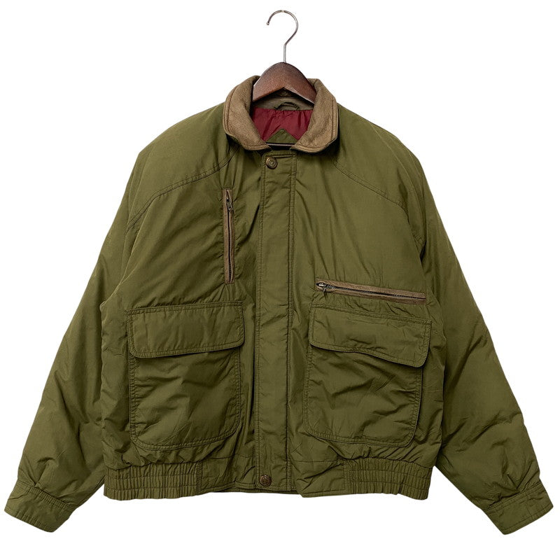 【中古品】【メンズ】 BOSTON TRADERS ボストン トレーダーズ LEATHER COLLAR JACKET レザー カラー ジャケット アウター 146-260609-ya-03-izu サイズ：M カラー：カーキ 万代Net店