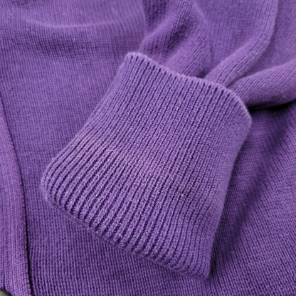 【中古品】【メンズ】 L.L.Bean エルエルビーン COTTON KNIT CARDIGAN U980 コットン ニット カーディガン 146-260614-as-05-izu サイズ：XL カラー：パープル 万代Net店