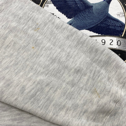 【中古品】【メンズ】 EDDIE BAUER エディー バウアー 黒タグ 90SS BIRD SWEATSHIRT バード スウェット シャツ トップス 長袖 146-260609-ya-02-izu サイズ：XL カラー：グレー 万代Net店