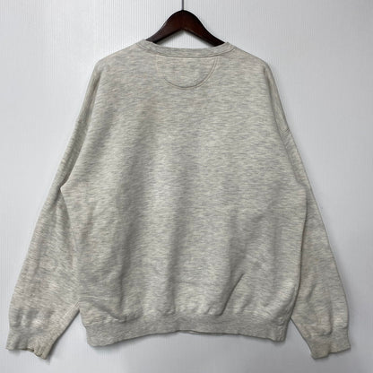 【中古品】【メンズ】 EDDIE BAUER エディー バウアー 黒タグ 90SS BIRD SWEATSHIRT バード スウェット シャツ トップス 長袖 146-260609-ya-02-izu サイズ：XL カラー：グレー 万代Net店