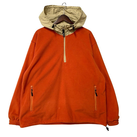 【中古品】【メンズ】 PWA プア POLARTEC ANORAK P10C012-BZ05 ポーラテック アノラック フリース 144-260607-as-18-izu サイズ：L カラー：オレンジ 万代Net店