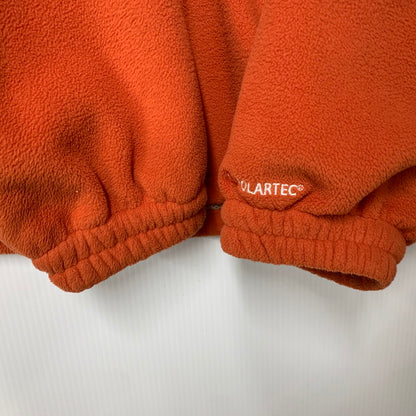 【中古品】【メンズ】 PWA プア POLARTEC ANORAK P10C012-BZ05 ポーラテック アノラック フリース 144-260607-as-18-izu サイズ：L カラー：オレンジ 万代Net店
