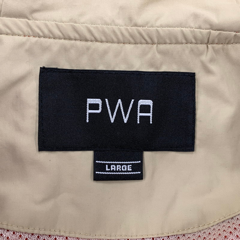 【中古品】【メンズ】 PWA プア POLARTEC ANORAK P10C012-BZ05 ポーラテック アノラック フリース 144-260607-as-18-izu サイズ：L カラー：オレンジ 万代Net店