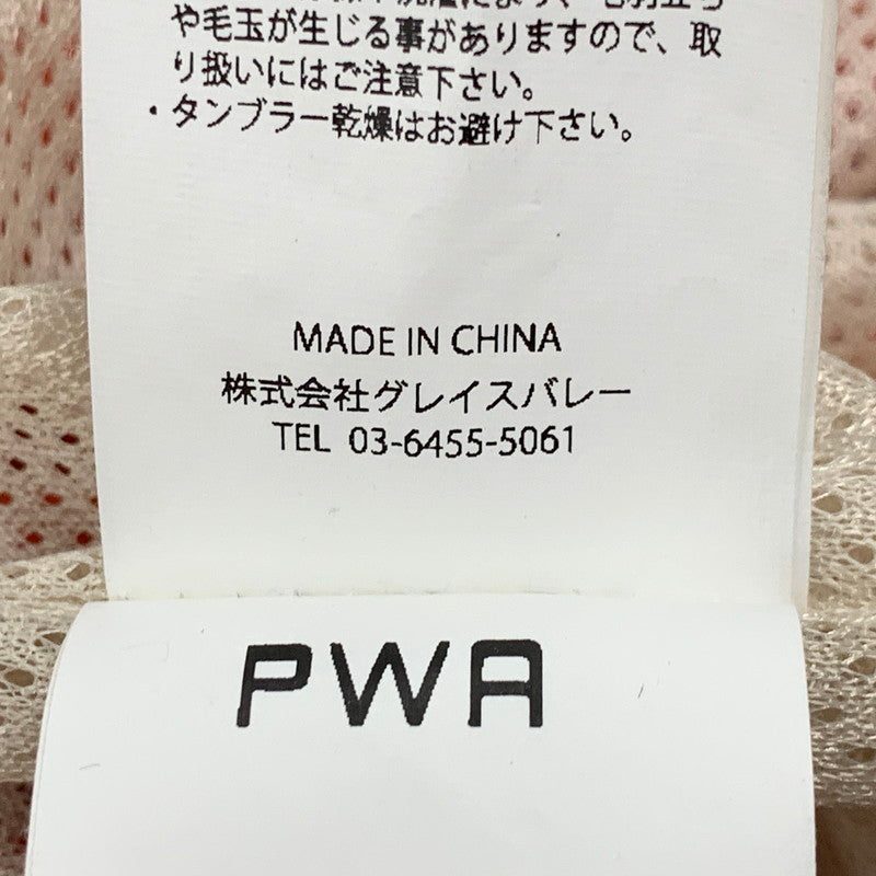 【中古品】【メンズ】 PWA プア POLARTEC ANORAK P10C012-BZ05 ポーラテック アノラック フリース 144-260607-as-18-izu サイズ：L カラー：オレンジ 万代Net店