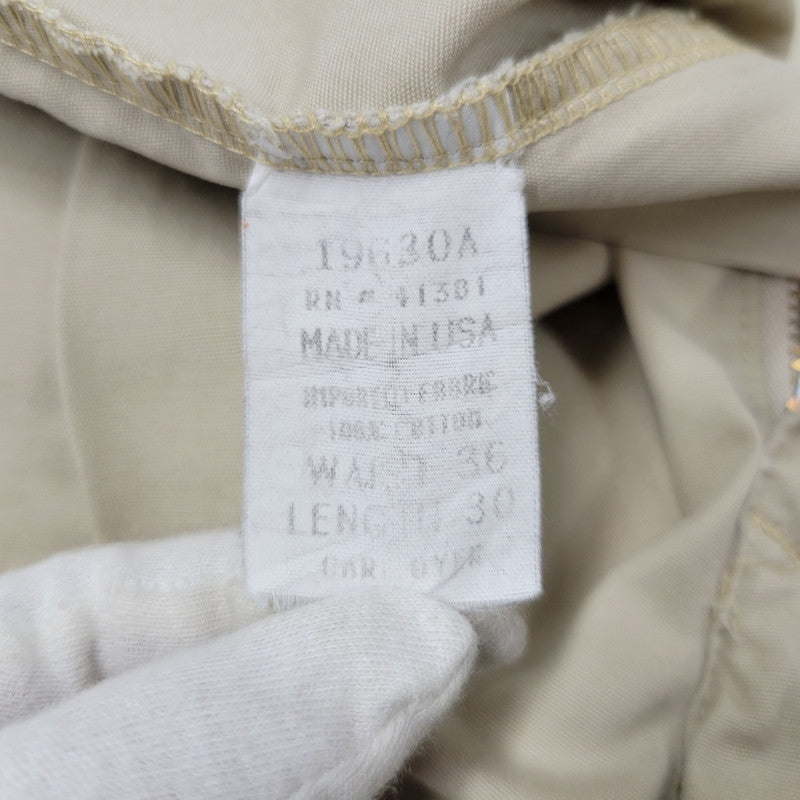 【中古品】【メンズ】 POLO RALPH LAUREN ポロ・ラルフローレン 2-TUCK CHINO PANTS 2タック チノパンツ USA製 157-260610-as-17-izu サイズ：36×30 カラー：ベージュ 万代Net店
