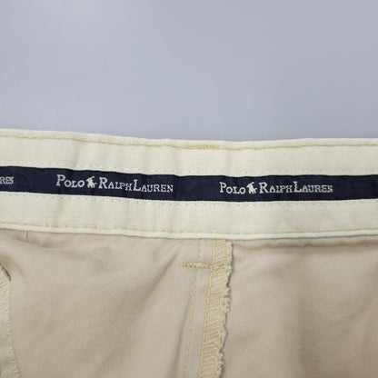 【中古品】【メンズ】 POLO RALPH LAUREN ポロ・ラルフローレン 2-TUCK CHINO PANTS 2タック チノパンツ USA製 157-260610-as-17-izu サイズ：36×30 カラー：ベージュ 万代Net店