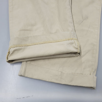【中古品】【メンズ】 POLO RALPH LAUREN ポロ・ラルフローレン 2-TUCK CHINO PANTS 2タック チノパンツ USA製 157-260610-as-17-izu サイズ：36×30 カラー：ベージュ 万代Net店