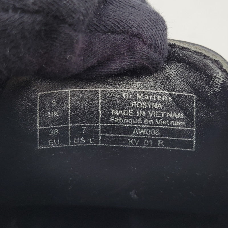 【中古品】【レディース】 DR.MARTENS ドクターマーチン ROSYNA ロジーナ ブーツ シューズ 靴 167-260611-ya-05-izu サイズ：UK5 カラー：ブラック 万代Net店