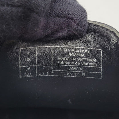 【中古品】【レディース】 DR.MARTENS ドクターマーチン ROSYNA ロジーナ ブーツ シューズ 靴 167-260611-ya-05-izu サイズ：UK5 カラー：ブラック 万代Net店