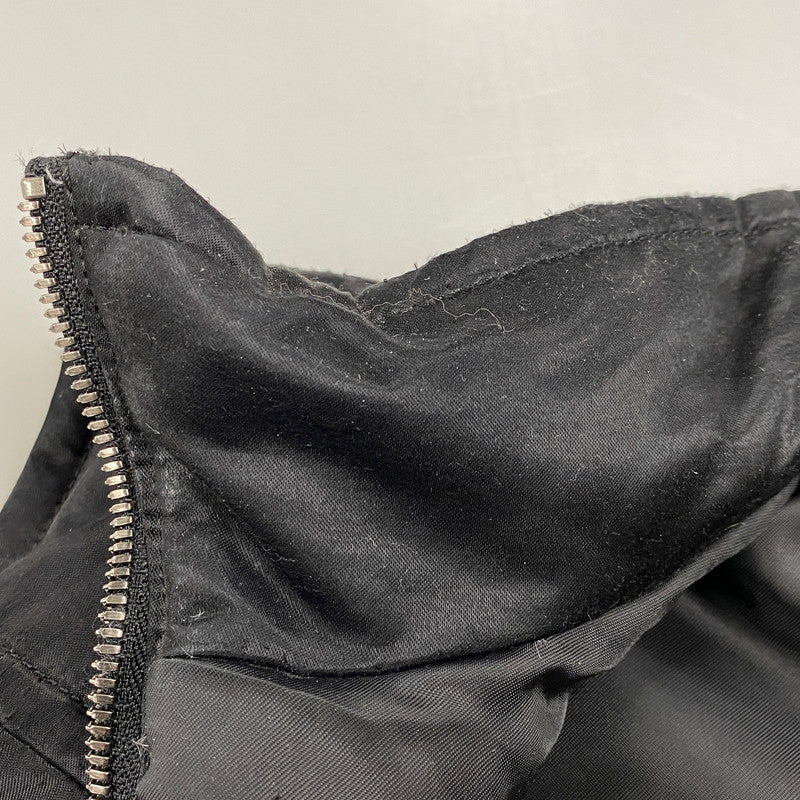 【中古品】【メンズ】 5351 POUR LES HOMMES プール オム FUR DOWN VEST ファー ダウン ベスト アウター 140-260609-ya-04-izu サイズ：2 カラー：ブラック 万代Net店