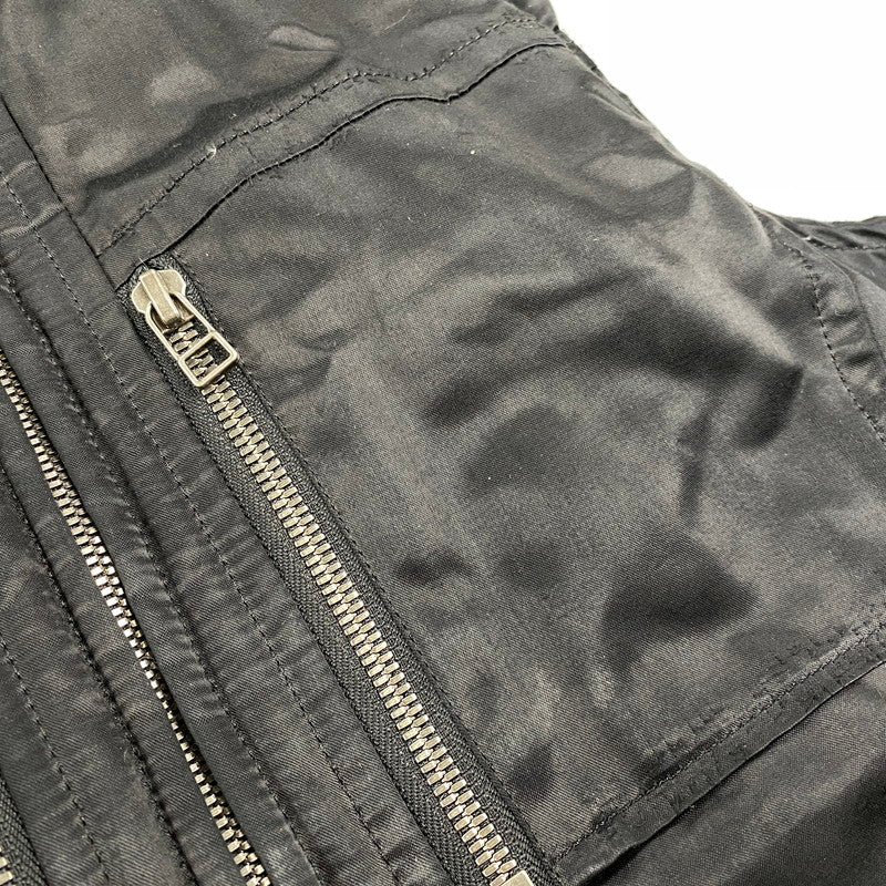 【中古品】【メンズ】 5351 POUR LES HOMMES プール オム FUR DOWN VEST ファー ダウン ベスト アウター 140-260609-ya-04-izu サイズ：2 カラー：ブラック 万代Net店