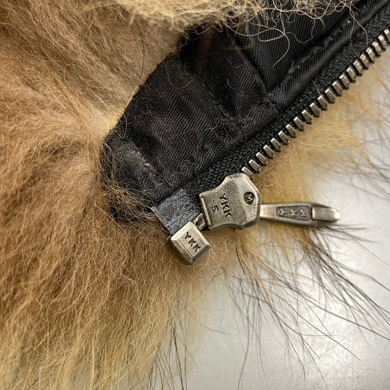 【中古品】【メンズ】 5351 POUR LES HOMMES プール オム FUR DOWN VEST ファー ダウン ベスト アウター 140-260609-ya-04-izu サイズ：2 カラー：ブラック 万代Net店