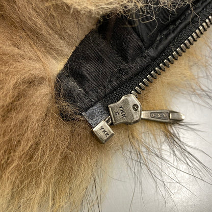 【中古品】【メンズ】 5351 POUR LES HOMMES プール オム FUR DOWN VEST ファー ダウン ベスト アウター 140-260609-ya-04-izu サイズ：2 カラー：ブラック 万代Net店
