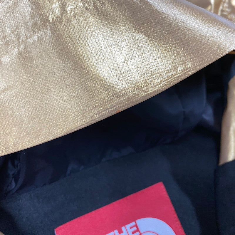 【中古品】【メンズ】 SUPREME×THE NORTH FACE シュプリーム×ザ・ノースフェイス NP11801I METALLIC MOUNTAIN PARKA メタリック マウンテン パーカー アウター 149-260604-cs-02-izu サイズ：M カラー：ゴールド×ブラック 万代Net店