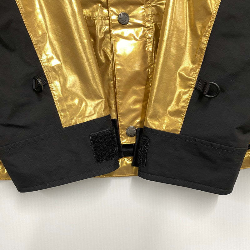 【中古品】【メンズ】 SUPREME×THE NORTH FACE シュプリーム×ザ・ノースフェイス NP11801I METALLIC MOUNTAIN PARKA メタリック マウンテン パーカー アウター 149-260604-cs-02-izu サイズ：M カラー：ゴールド×ブラック 万代Net店