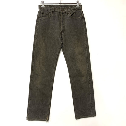 【中古品】【メンズ】 LEVI'S リーバイス 501-0658 刻印532 USA製 501 BLACK DENIM PANTS 先染め ブラック デニム パンツ ボトムス ズボン 157-260604-cs-13-izu サイズ：W33 L34 カラー：ブラック 万代Net店