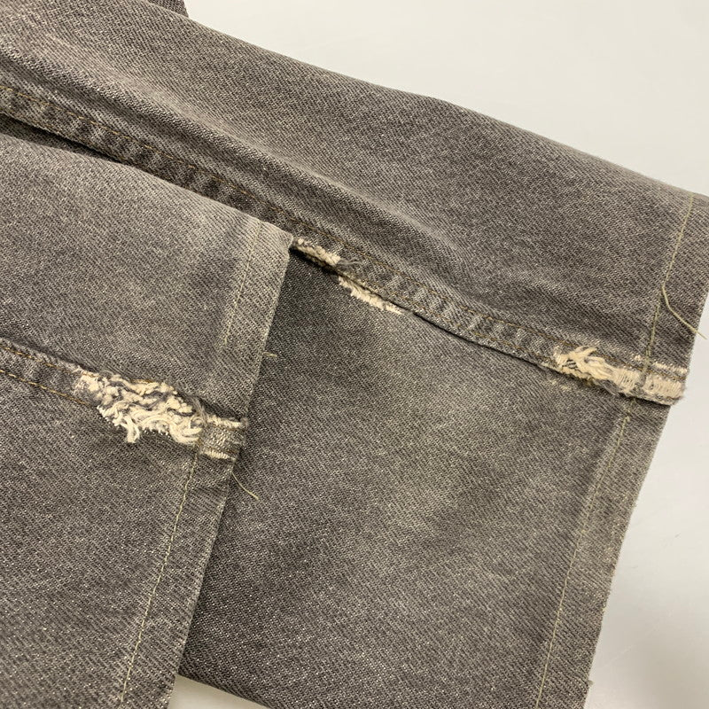 【中古品】【メンズ】 LEVI'S リーバイス 501-0658 刻印532 USA製 501 BLACK DENIM PANTS 先染め ブラック デニム パンツ ボトムス ズボン 157-260604-cs-13-izu サイズ：W33 L34 カラー：ブラック 万代Net店