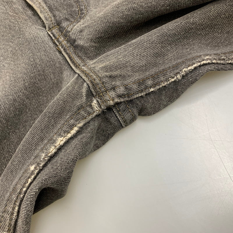 【中古品】【メンズ】 LEVI'S リーバイス 501-0658 刻印532 USA製 501 BLACK DENIM PANTS 先染め ブラック デニム パンツ ボトムス ズボン 157-260604-cs-13-izu サイズ：W33 L34 カラー：ブラック 万代Net店
