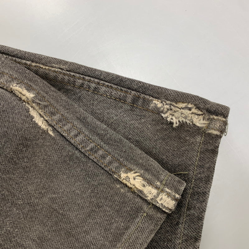 【中古品】【メンズ】 LEVI'S リーバイス 501-0658 刻印532 USA製 501 BLACK DENIM PANTS 先染め ブラック デニム パンツ ボトムス ズボン 157-260604-cs-13-izu サイズ：W33 L34 カラー：ブラック 万代Net店