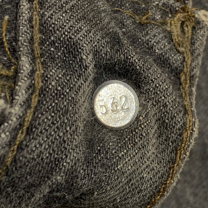 【中古品】【メンズ】 LEVI'S リーバイス 501-0658 刻印532 USA製 501 BLACK DENIM PANTS 先染め ブラック デニム パンツ ボトムス ズボン 157-260604-cs-13-izu サイズ：W33 L34 カラー：ブラック 万代Net店