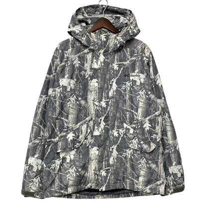 【中古品】【メンズ】 COLUMBIA コロンビア PM5510 FLEECE LINER NYLON JACKET フリース ライナー ナイロン ジャケット アウター 144-260605-kh-06-izu サイズ：L カラー：グレー系×ホワイト系 万代Net店