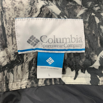 【中古品】【メンズ】 COLUMBIA コロンビア PM5510 FLEECE LINER NYLON JACKET フリース ライナー ナイロン ジャケット アウター 144-260605-kh-06-izu サイズ：L カラー：グレー系×ホワイト系 万代Net店