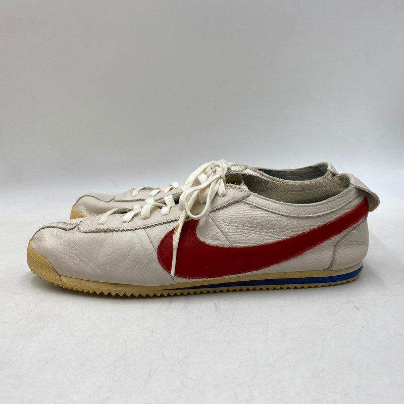 【現状渡し品】【メンズ】 NIKE ナイキ CORTEZ CLASSIC OG LEATHER QS コルテッツ クラシック オリジナル レザー クイックストライク スニーカー シューズ 靴 160-260604-cs-06-izu サイズ：29.0cm カラー：WHITE/VARSITY RED-SAIL 万代Net店