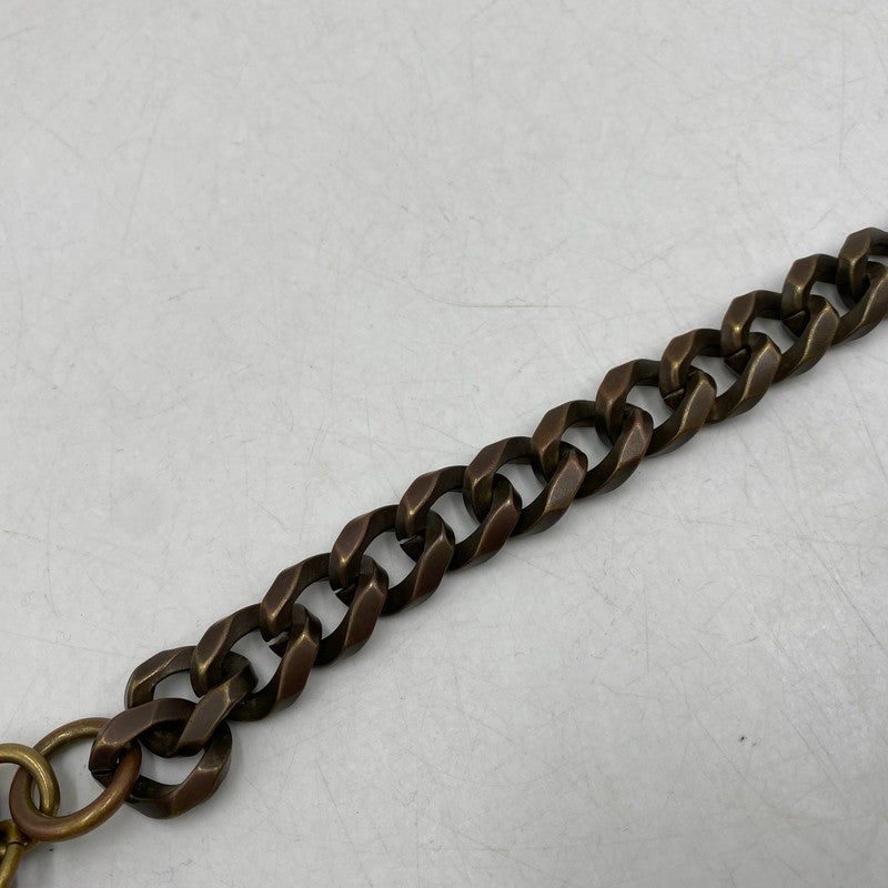【中古品】【メンズ】 SAMURAI CRAFT サムライ クラフト LEATHER PATCH BRASS WALLET CHAIN レザー パッチ ブラス ウォレット チェーン アクセサリー 192-260611-ya-14-izu カラー：ゴールド 万代Net店