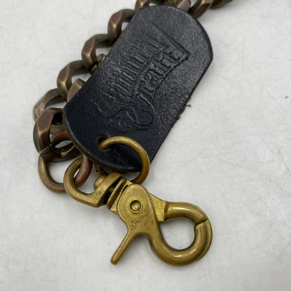 【中古品】【メンズ】 SAMURAI CRAFT サムライ クラフト LEATHER PATCH BRASS WALLET CHAIN レザー パッチ ブラス ウォレット チェーン アクセサリー 192-260611-ya-14-izu カラー：ゴールド 万代Net店