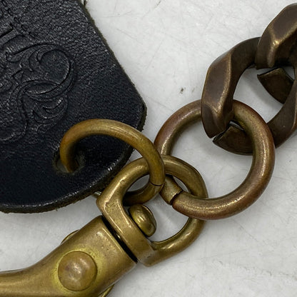 【中古品】【メンズ】 SAMURAI CRAFT サムライ クラフト LEATHER PATCH BRASS WALLET CHAIN レザー パッチ ブラス ウォレット チェーン アクセサリー 192-260611-ya-14-izu カラー：ゴールド 万代Net店