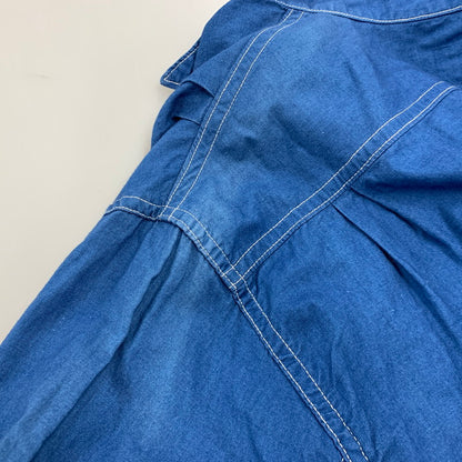 【中古品】【メンズ】 MISTER FREEDOM ミスターフリーダム × SUGAR CANE シュガーケーン USA製 LS WORK SHIRT ロングスリーブ ワーク シャツ トップス 145-260605-kh-02-izu サイズ：L カラー：ブルー 万代Net店