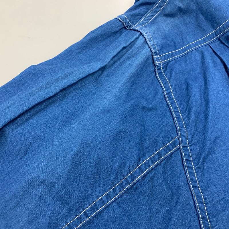 【中古品】【メンズ】 MISTER FREEDOM ミスターフリーダム × SUGAR CANE シュガーケーン USA製 LS WORK SHIRT ロングスリーブ ワーク シャツ トップス 145-260605-kh-02-izu サイズ：L カラー：ブルー 万代Net店