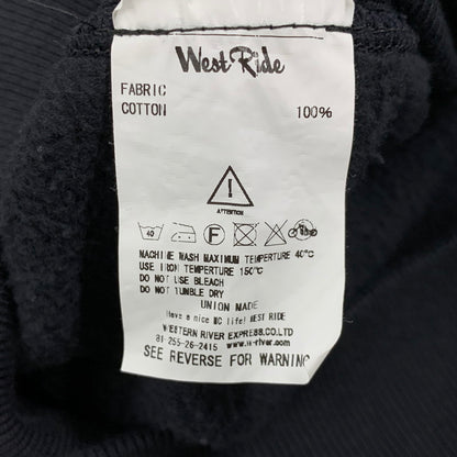 【中古品】【メンズ】 WESTRIDE ウエストライド RW HOODIE:DRAGONS リバースウィーブ フーディー ドラゴン パーカー トップス 145-260605-kh-03-izu サイズ：M カラー：ブラック 万代Net店