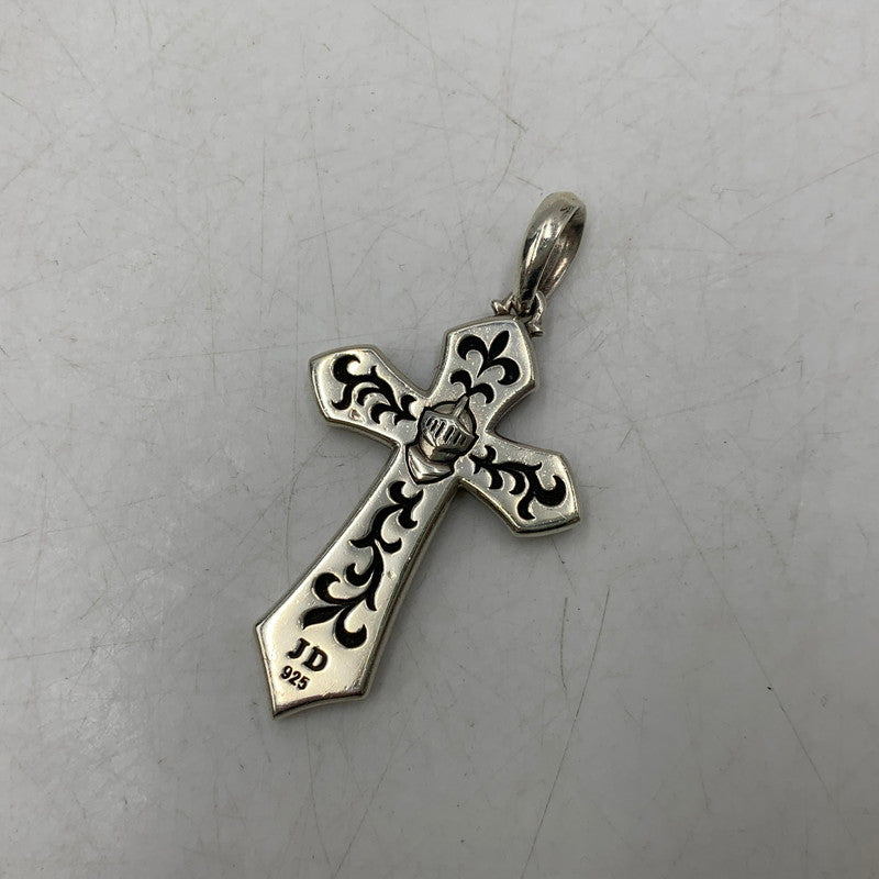 【中古品】【メンズ/レディース】 JUSTIN DAVIS ジャスティンデイビス SPJ800 925 LEGENDARY CROSS PENDANT TOP レジェンダリー クロス ペンダント トップ アクセサリー 192-260606-cs-08-izu カラー：シルバー 万代Net店