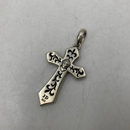 【中古品】【メンズ/レディース】 JUSTIN DAVIS ジャスティンデイビス SPJ800 925 LEGENDARY CROSS PENDANT TOP レジェンダリー クロス ペンダント トップ アクセサリー 192-260606-cs-08-izu カラー：シルバー 万代Net店