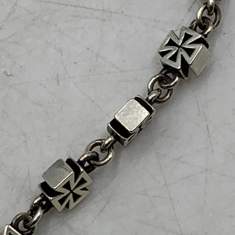 【中古品】【メンズ/レディース】 JUSTIN DAVIS ジャスティンデイビス SNJ805 925 FRAGMENT CROWN CHAIN フラグメント クラウン チェーン ネックレス アクセサリー 192-260606-cs-09-izu カラー：シルバー 万代Net店