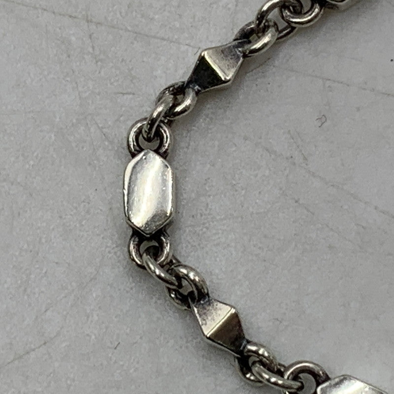 【中古品】【メンズ/レディース】 JUSTIN DAVIS ジャスティンデイビス SNJ805 925 FRAGMENT CROWN CHAIN フラグメント クラウン チェーン ネックレス アクセサリー 192-260606-cs-09-izu カラー：シルバー 万代Net店
