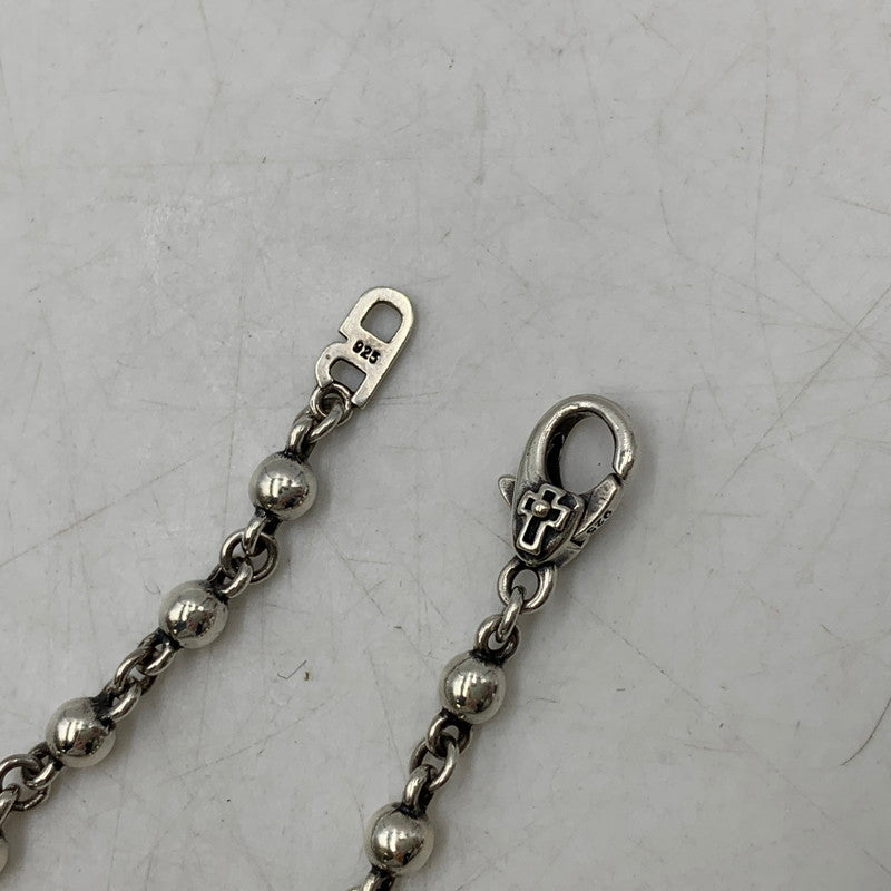 【中古品】【メンズ/レディース】 JUSTIN DAVIS ジャスティンデイビス SNJ805 925 FRAGMENT CROWN CHAIN フラグメント クラウン チェーン ネックレス アクセサリー 192-260606-cs-09-izu カラー：シルバー 万代Net店
