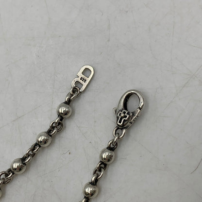 【中古品】【メンズ/レディース】 JUSTIN DAVIS ジャスティンデイビス SNJ805 925 FRAGMENT CROWN CHAIN フラグメント クラウン チェーン ネックレス アクセサリー 192-260606-cs-09-izu カラー：シルバー 万代Net店