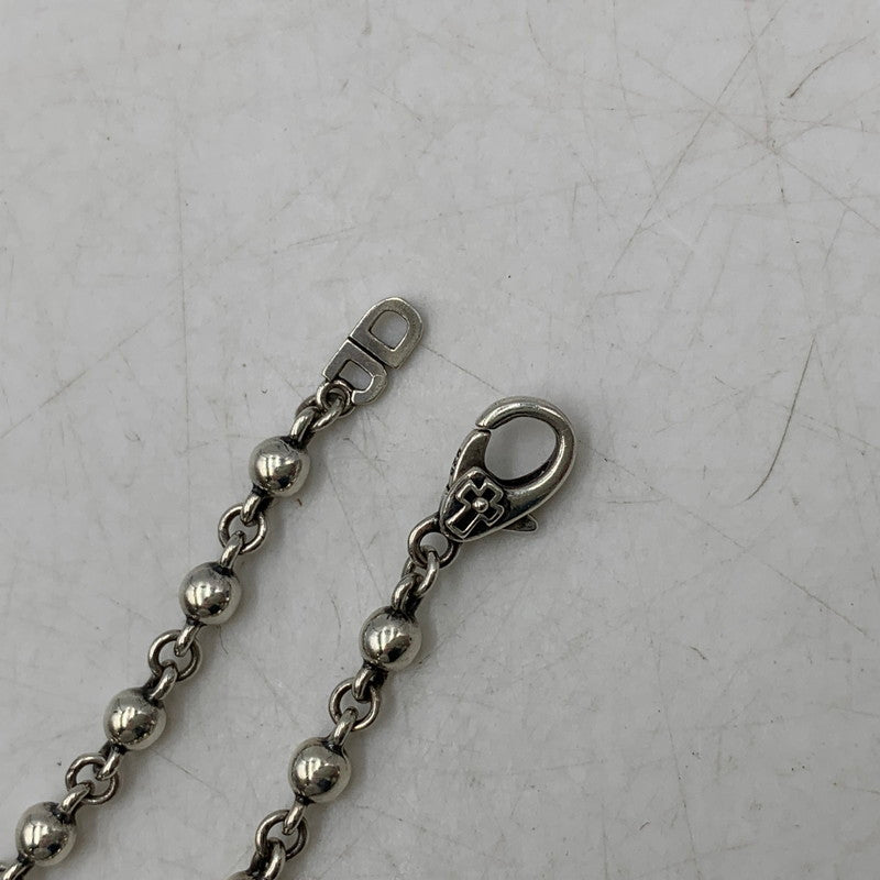 【中古品】【メンズ/レディース】 JUSTIN DAVIS ジャスティンデイビス SNJ805 925 FRAGMENT CROWN CHAIN フラグメント クラウン チェーン ネックレス アクセサリー 192-260606-cs-09-izu カラー：シルバー 万代Net店