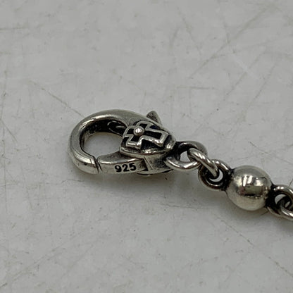 【中古品】【メンズ/レディース】 JUSTIN DAVIS ジャスティンデイビス SNJ805 925 FRAGMENT CROWN CHAIN フラグメント クラウン チェーン ネックレス アクセサリー 192-260606-cs-09-izu カラー：シルバー 万代Net店